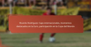Ricardo Rodríguez: Caps internacionales, momentos destacados en la Euro, participación en la Copa del Mundo